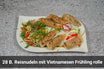 28B 28B. Bun Nem mit VN Frühlingrollen (scharf)
